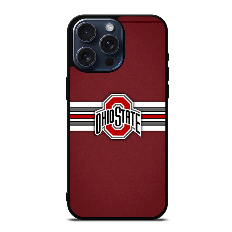 OHIE STATE BUCKEYES LOGO EMBLEM iPhone 15 Pro Max Case Cover