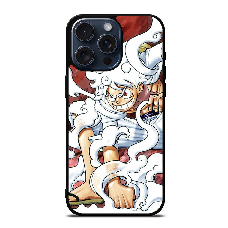 ONE PIECE ANIME MONKEY D LUFFY GEAR 5 iPhone 15 Pro Max Case Cover