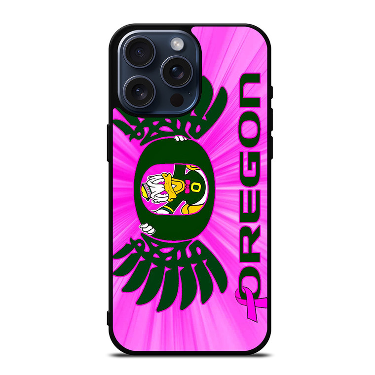 PINK GIRLS OREGON DUCKS iPhone 15 Pro Max Case Cover