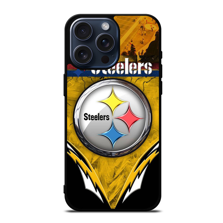 PITTSBURGH STEELERS FOOTBALL iPhone 15 Pro Max Case Cover