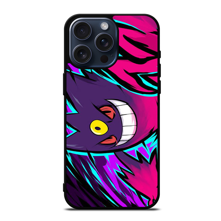 POKEMON GENGAR ART iPhone 15 Pro Max Case Cover