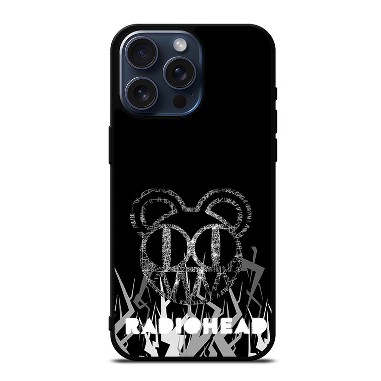 RADIOHEAD LOGO ARTWORK iPhone 15 Pro Max Case Cover