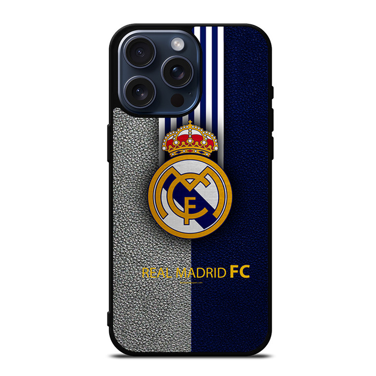 REAL MADRID FC LOGO iPhone 15 Pro Max Case Cover