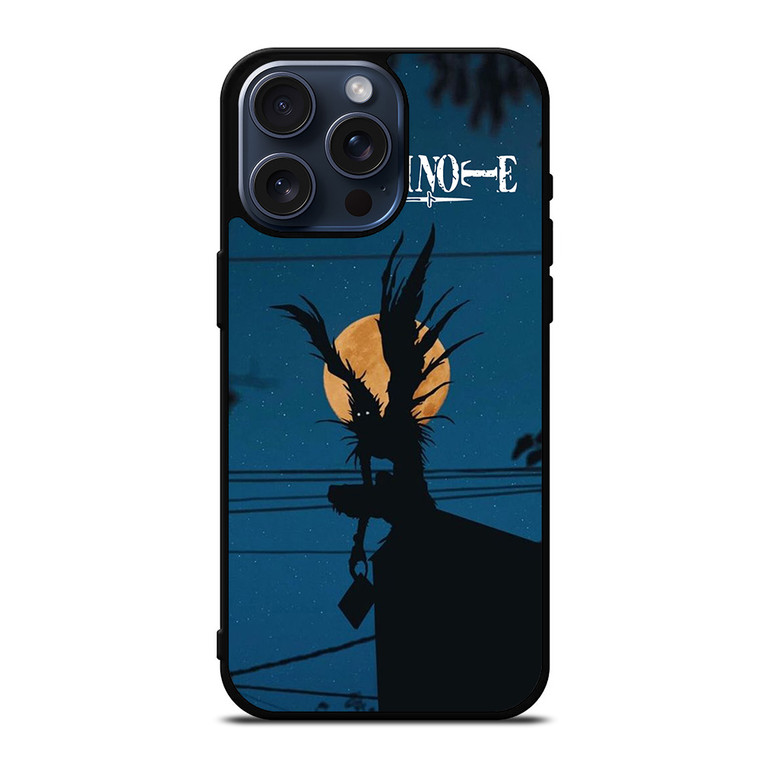 RYUK DEATH NOTE ANIME iPhone 15 Pro Max Case Cover