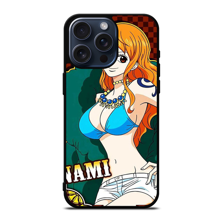 SEXY NAMI ONE PIECE iPhone 15 Pro Max Case Cover