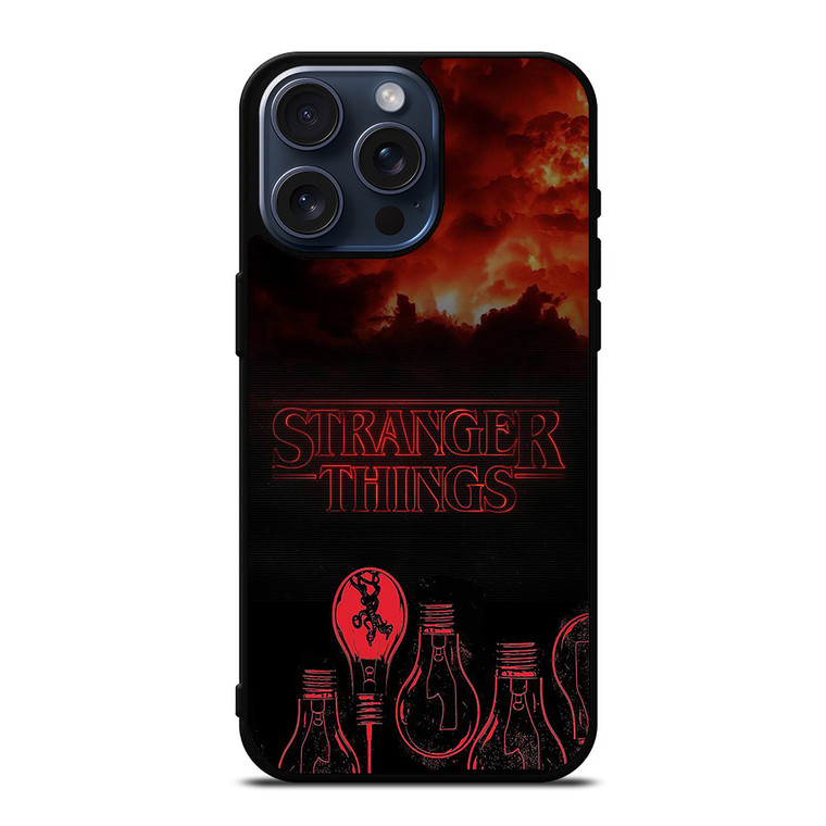 STRANGER THINGS POSTER FILM iPhone 15 Pro Max Case Cover