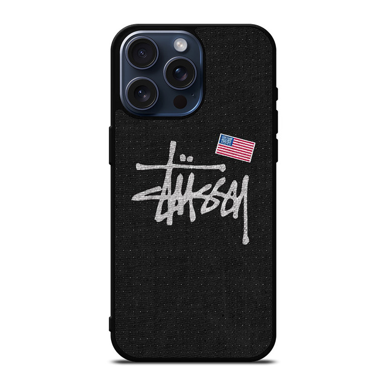 STUSSY iPhone 15 Pro Max Case Cover