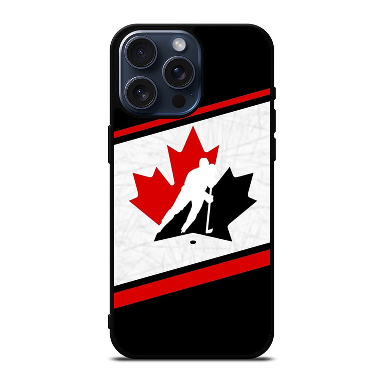 TEAM CANADA HOCKEY 2 iPhone 15 Pro Max Case Cover