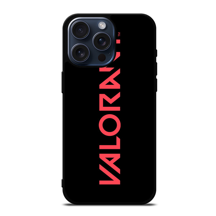 VALORANT RIOT GAMES LOGO iPhone 15 Pro Max Case Cover