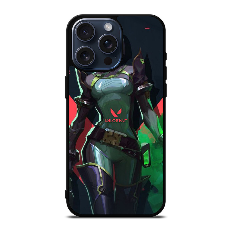 VALORANT RIOT GAMES VIPER 2 iPhone 15 Pro Max Case Cover