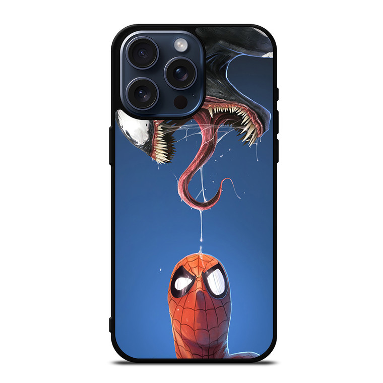 VENOM VS SPIDERMAN VILLAIN iPhone 15 Pro Max Case Cover