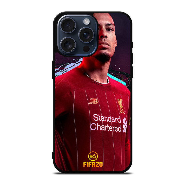 VIRGIL VAN DIJK LIVERPOOL FIFA 2020 iPhone 15 Pro Max Case Cover