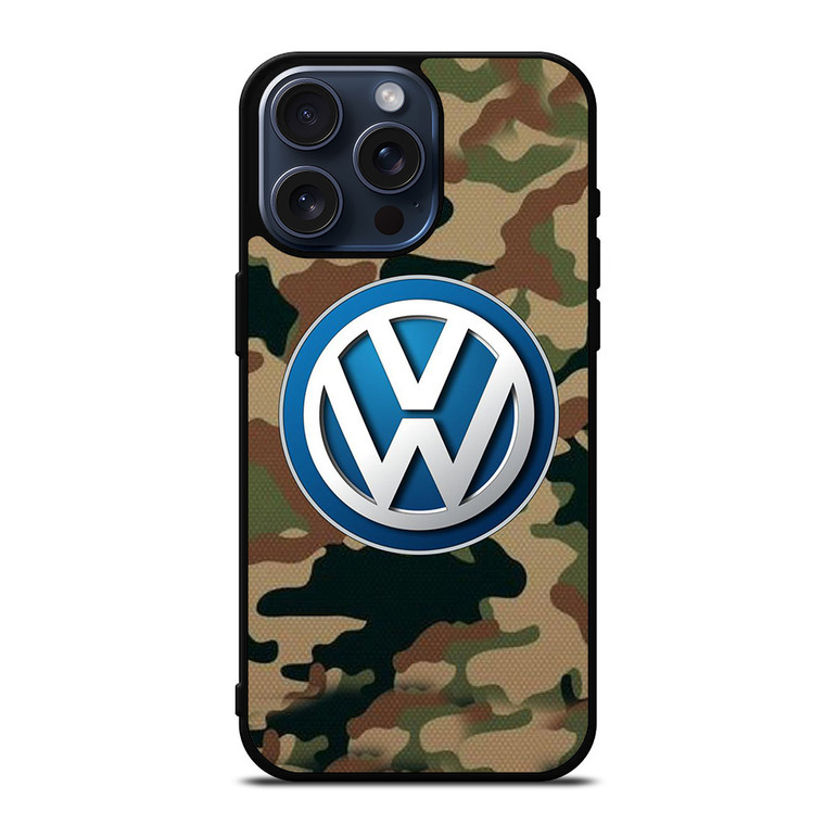 VW VOLKSWAGEN CAMO iPhone 15 Pro Max Case Cover