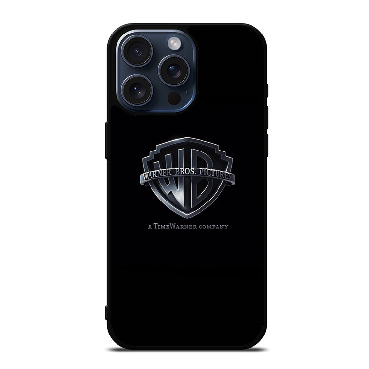 WARNER BROSS PICTURES METAL LOGO iPhone 15 Pro Max Case Cover