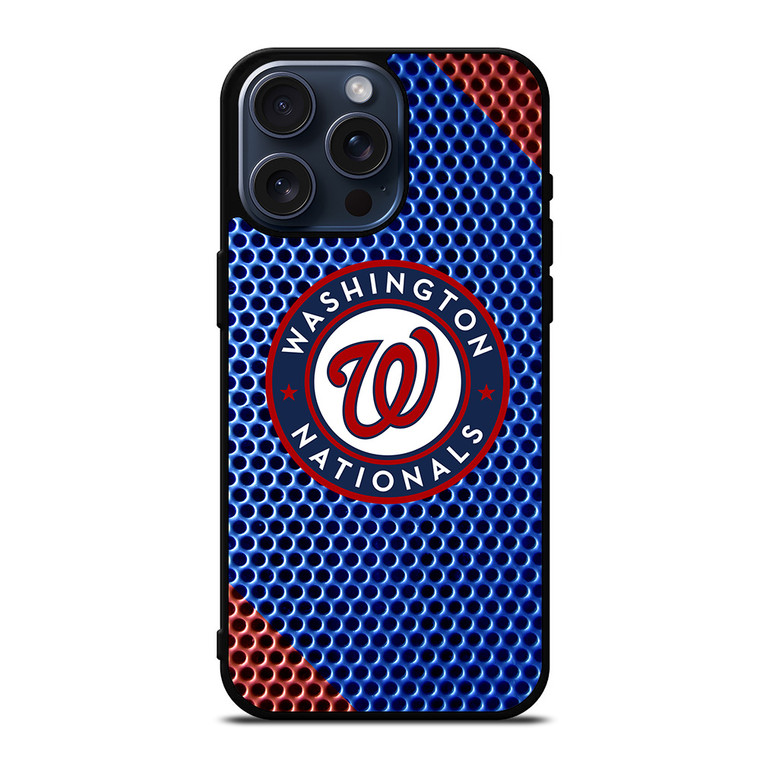 WASHINGTON NATIONAL PLATE LOGO iPhone 15 Pro Max Case Cover