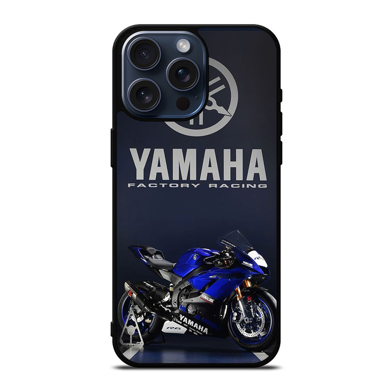 YAMAHA LOGO MOTOR RACING iPhone 15 Pro Max Case Cover