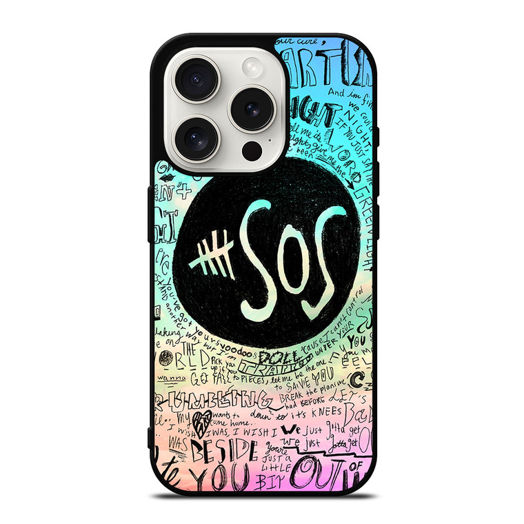 5 SECONDS OF SUMMER 3 5SOS iPhone 15 Pro Case Cover