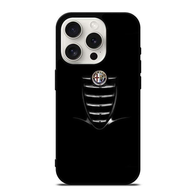 ALFA ROMEO BUMPER LOGO iPhone 15 Pro Case Cover