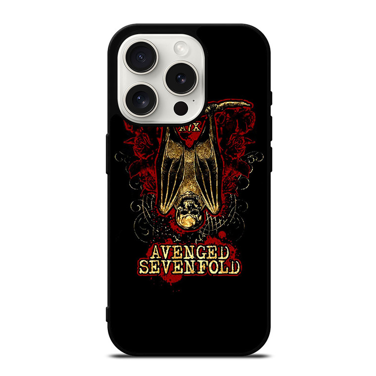 AX7 AVENGED SEVENFOLD iPhone 15 Pro Case Cover