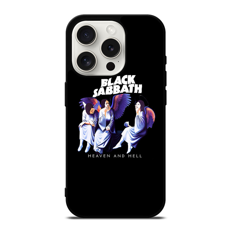 BLACK SABBATH HEAVEN AND HELL ART iPhone 15 Pro Case Cover