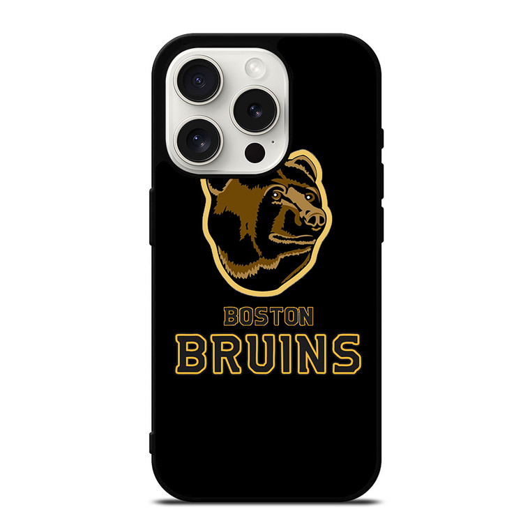BOSTON BRUINS NHL MASCOT iPhone 15 Pro Case Cover