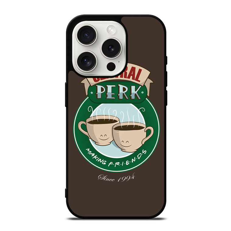 CENTRAL PERK FRIENDS iPhone 15 Pro Case Cover