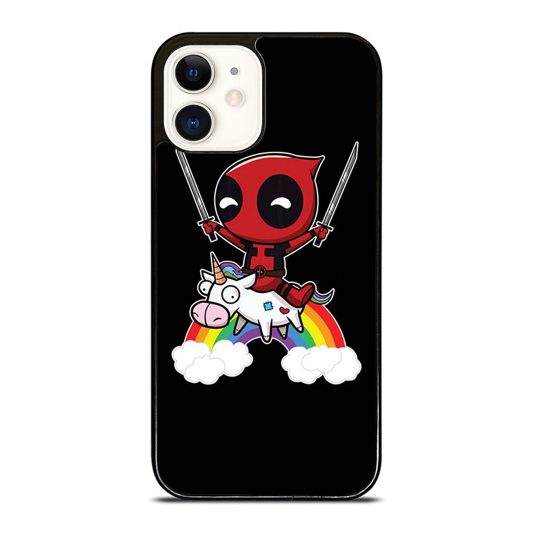 DEADPOOL UNICORN CUTE iPhone 12 Case Cover