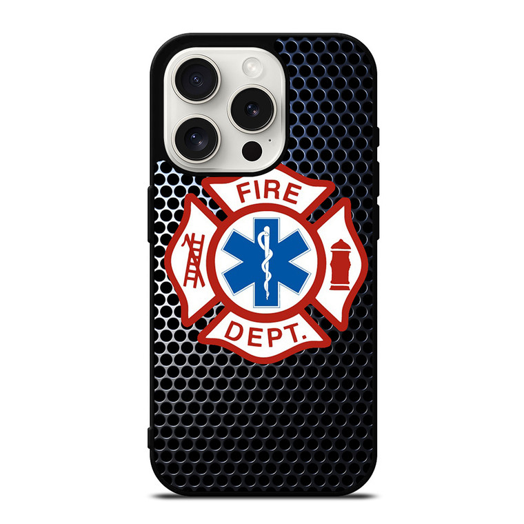 EMT EMS RESQUE FIRE DEPARTMENT iPhone 15 Pro Case Cover