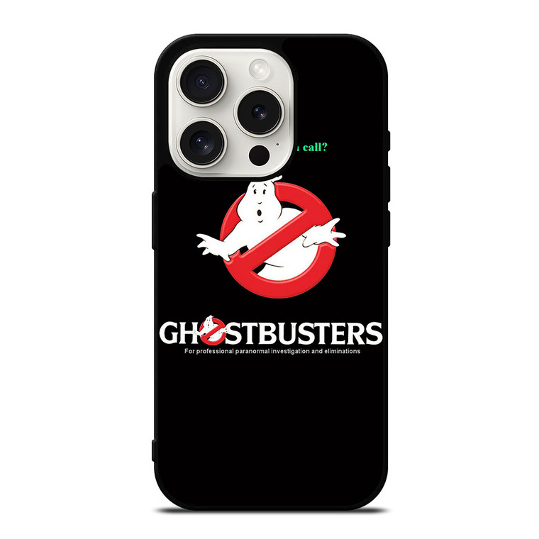 GHOSTBUSTER WHY YOU GONNA CALL iPhone 15 Pro Case Cover