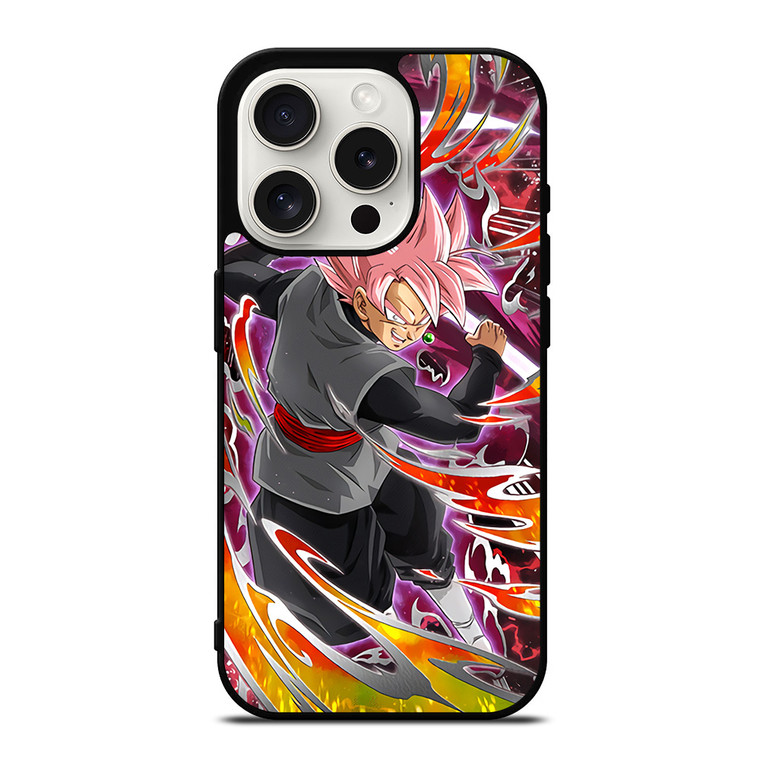GOKU BLACK SAIYAN ROSE DRAGON BALL iPhone 15 Pro Case Cover