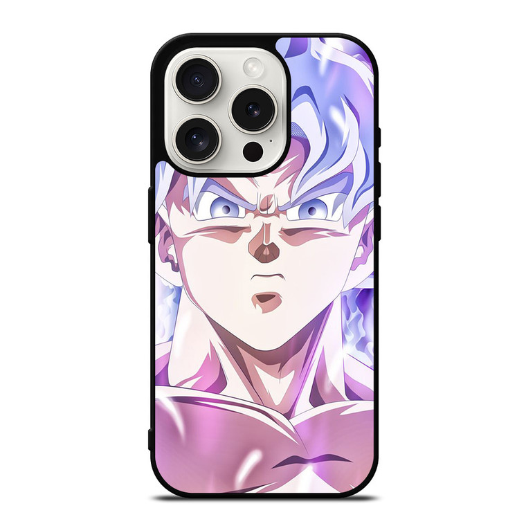 GOKU ULTRA INSTINCT DRAGON BALL iPhone 15 Pro Case Cover