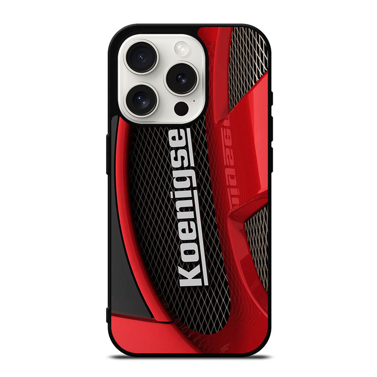 KOENIGSEGG EMBLEM iPhone 15 Pro Case Cover