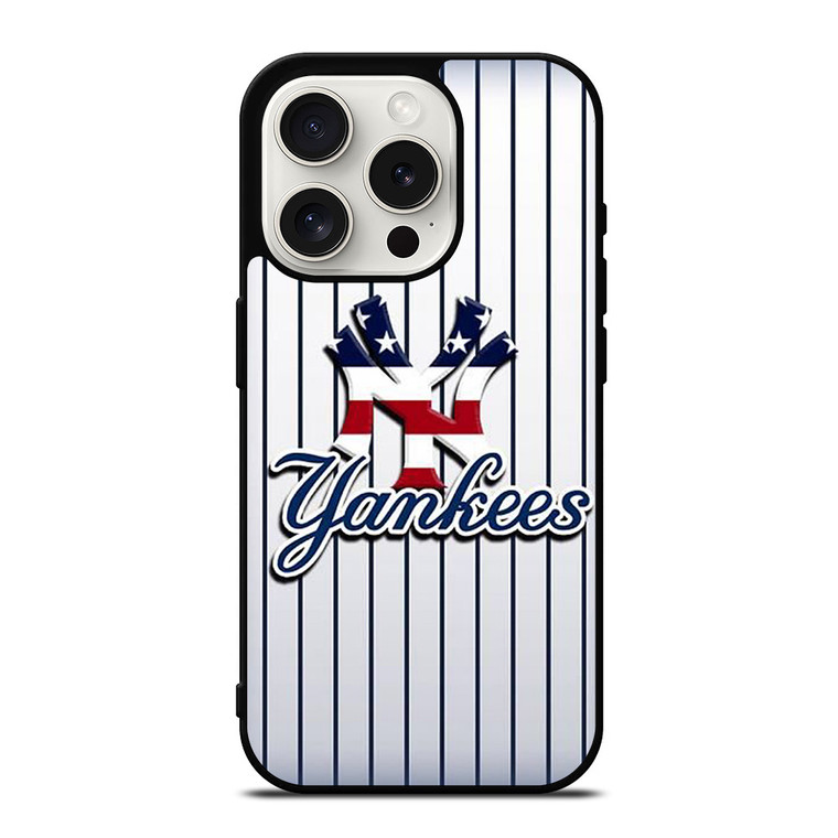 NEW YORK YANKEES BASEBALL LOGO iPhone 15 Pro Case Cover