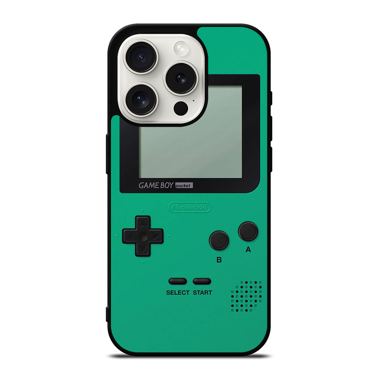 NINTENDO GAME BOY POCKET CONSOLE iPhone 15 Pro Case Cover