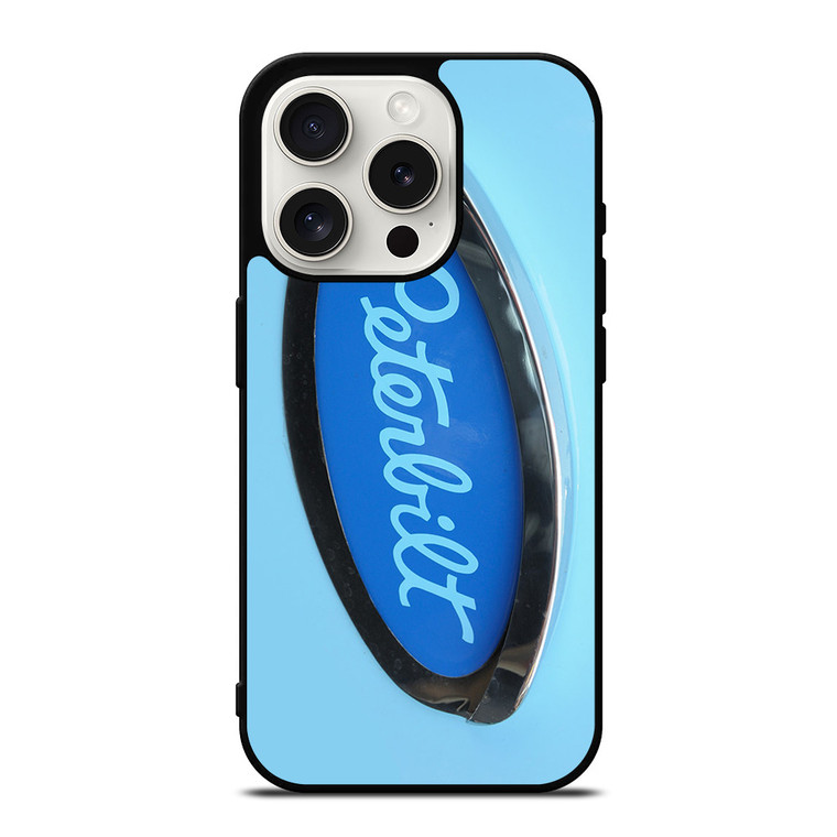 PETERBILT BLUE EMBLEM iPhone 15 Pro Case Cover
