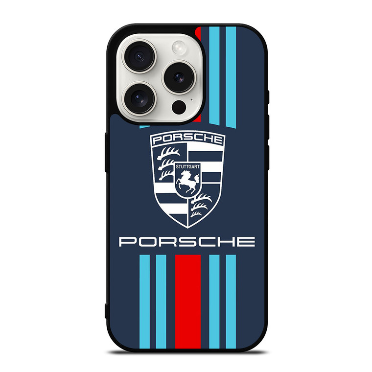 PORSCHE STUTTGART CAR LOGO ICON iPhone 15 Pro Case Cover