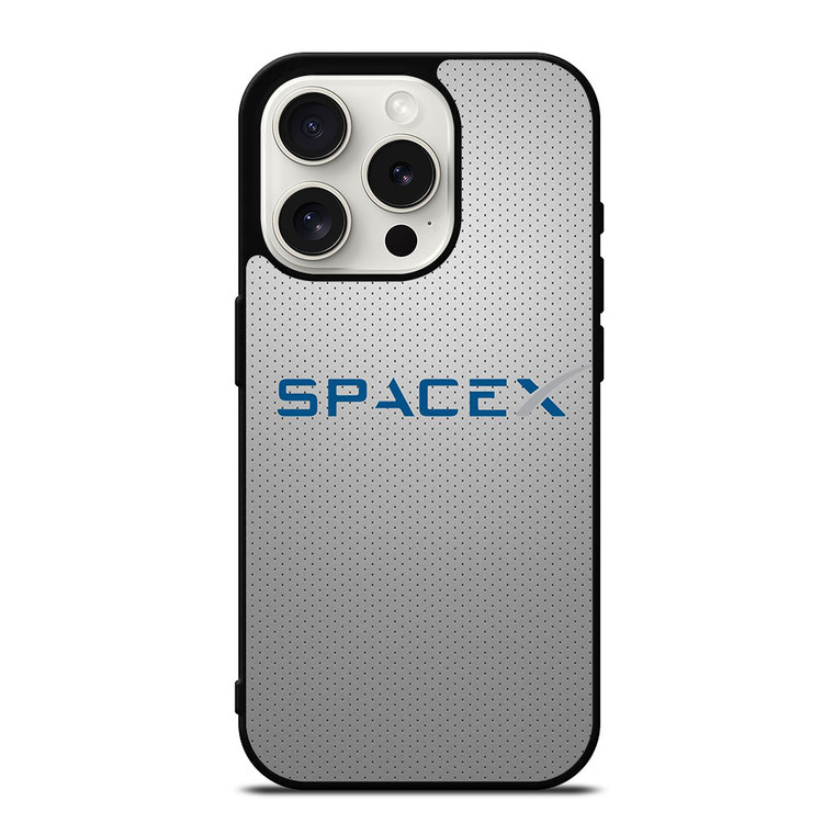 SPACE X LOGO DOT GREY iPhone 15 Pro Case Cover