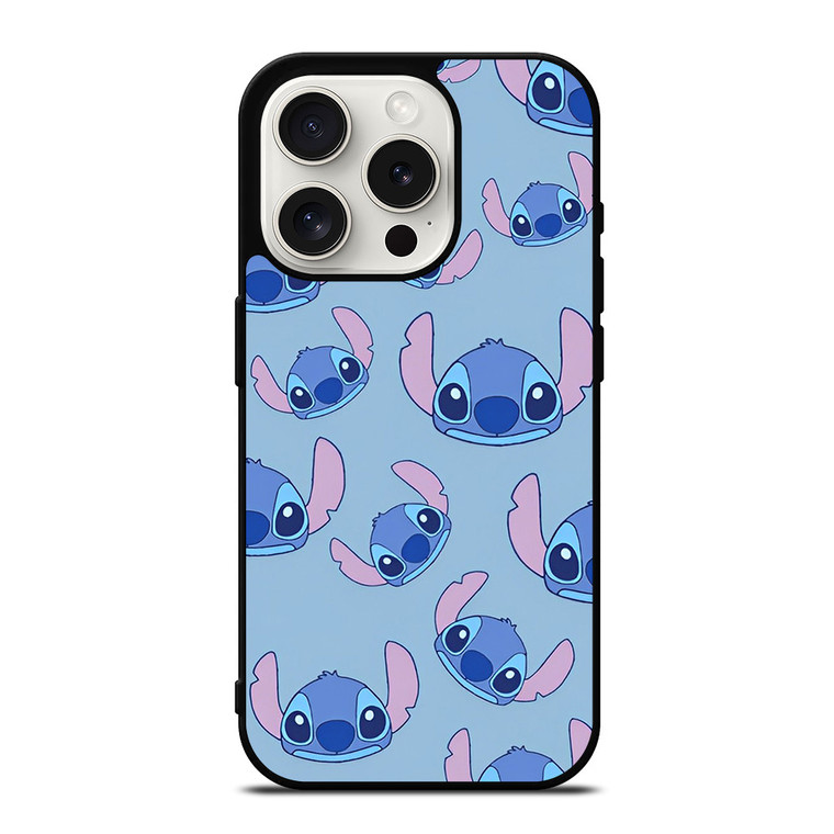 STITCH HEAD DISNEY CARTOON iPhone 15 Pro Case Cover