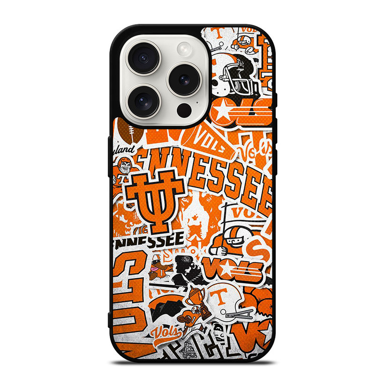 TENNESSEE VOLS FOOTBALL COLLAGE iPhone 15 Pro Case Cover