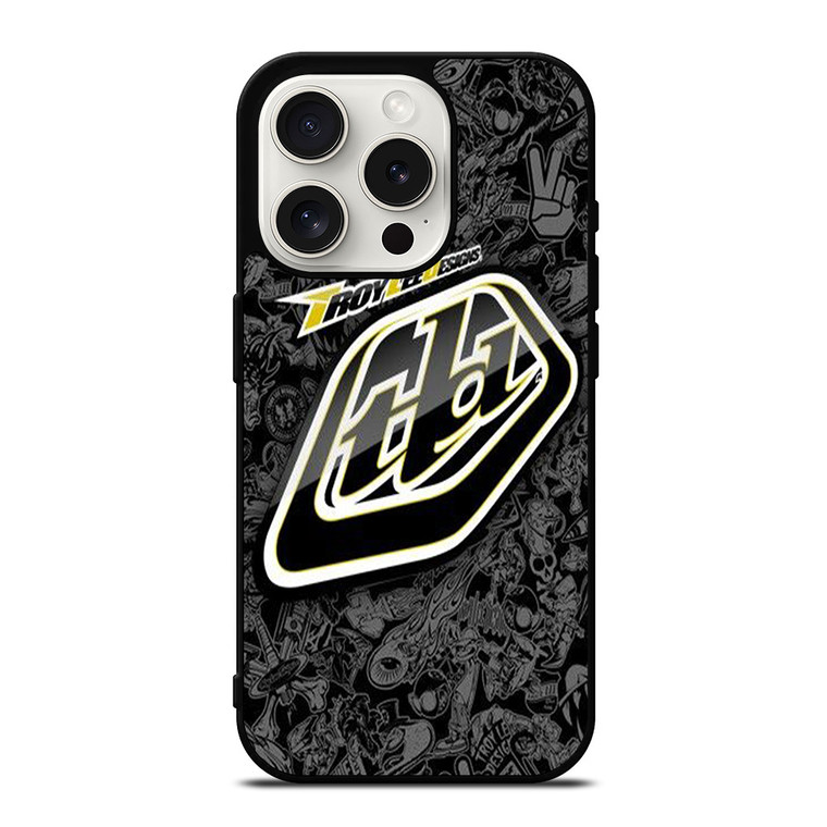 TROY LEE DESIGN LOGO NEW iPhone 15 Pro Case Cover