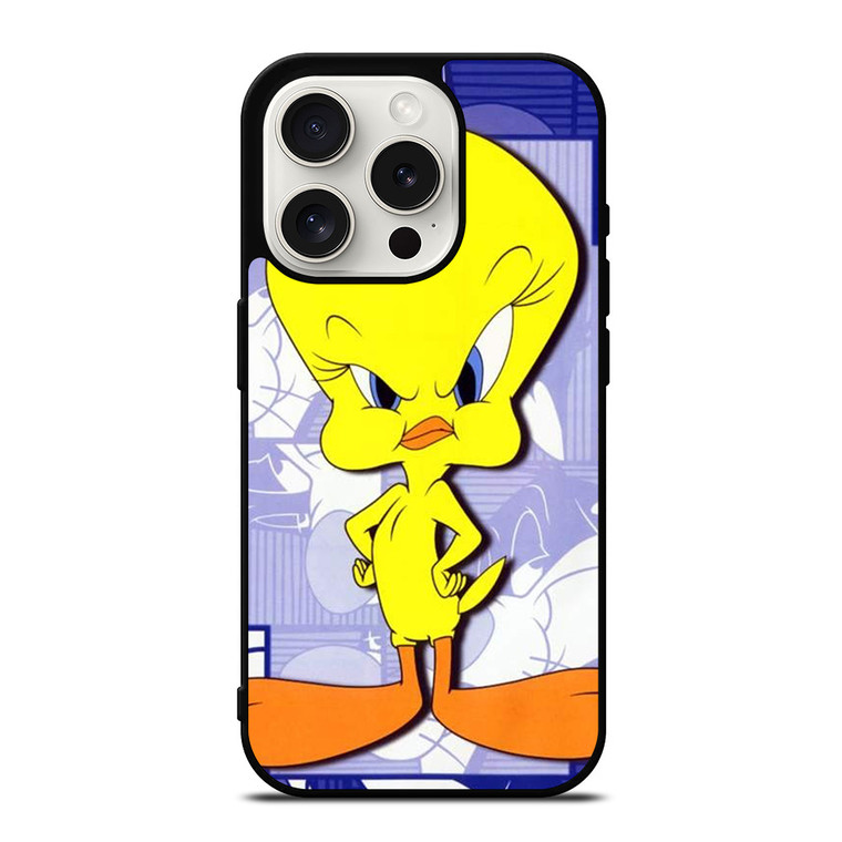 TWEETY BIRD LOONEY TUNES ANGRY iPhone 15 Pro Case Cover