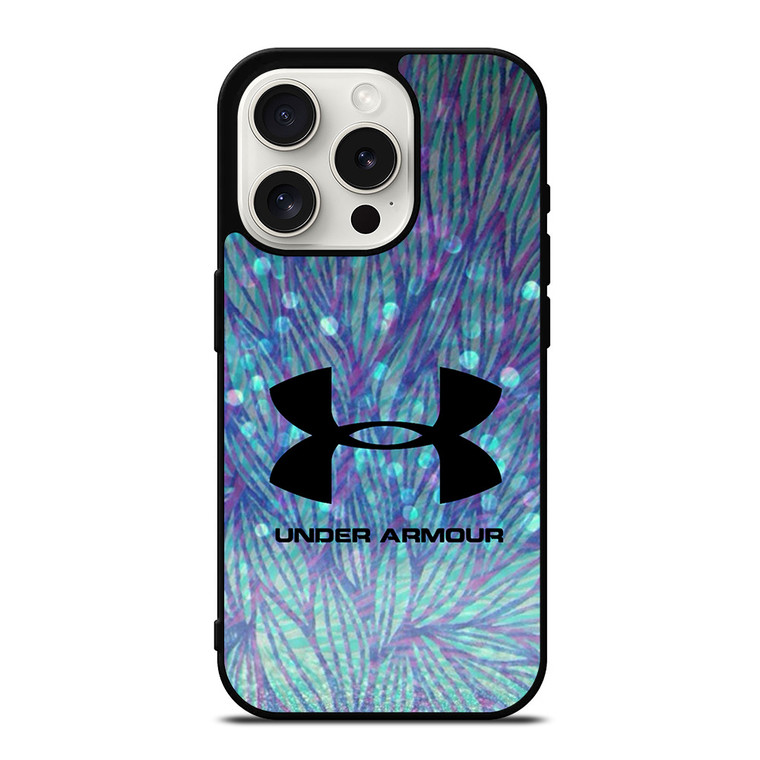 UNDER ARMOUR PATTERN LOGO iPhone 15 Pro Case Cover