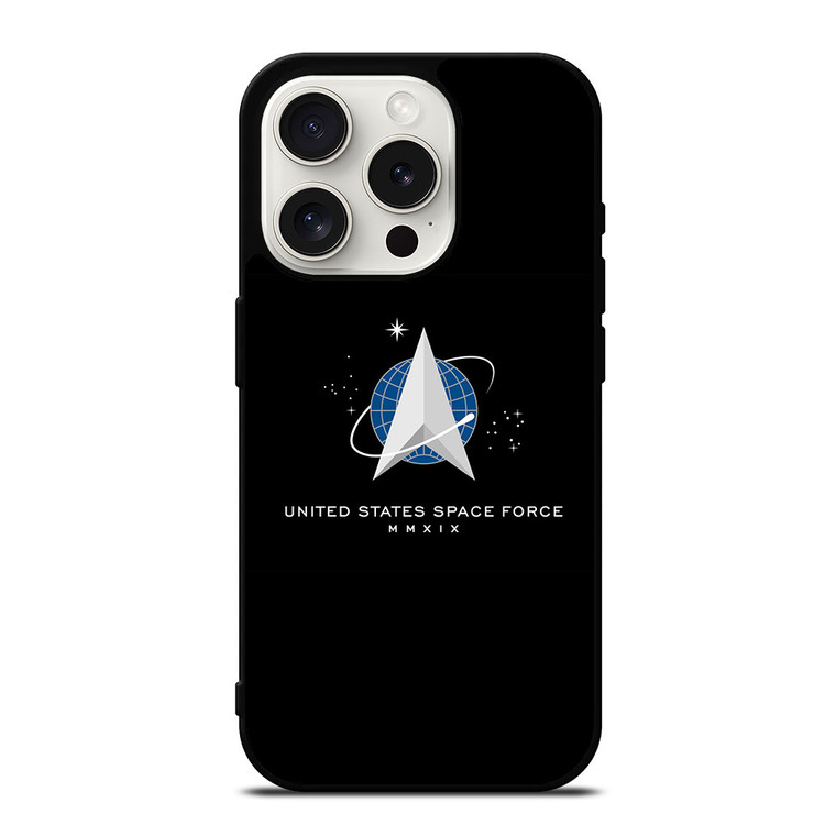 UNITED STATES SPACE FORCE LOGO MMXIX iPhone 15 Pro Case Cover