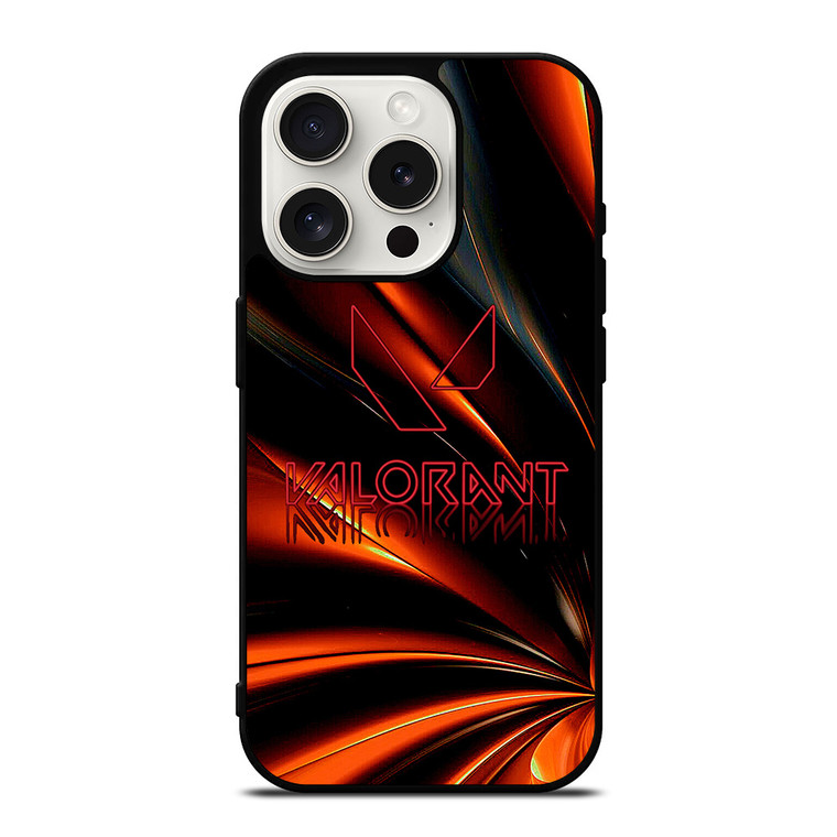 VALORANT RIOT GAMES LOGO LIQUID iPhone 15 Pro Case Cover