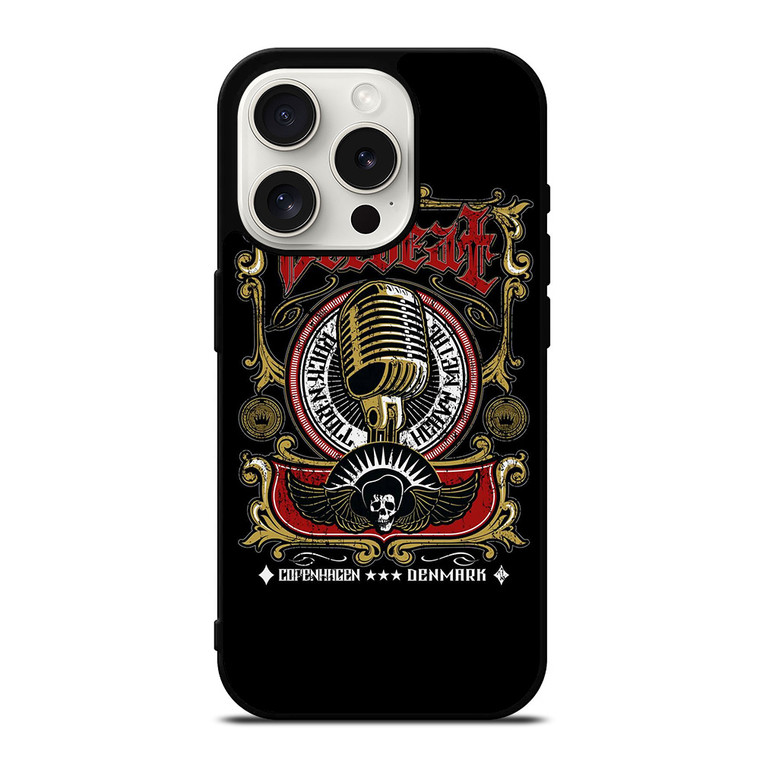 VOLBEAT HEAVY METAL NEW LOGO iPhone 15 Pro Case Cover