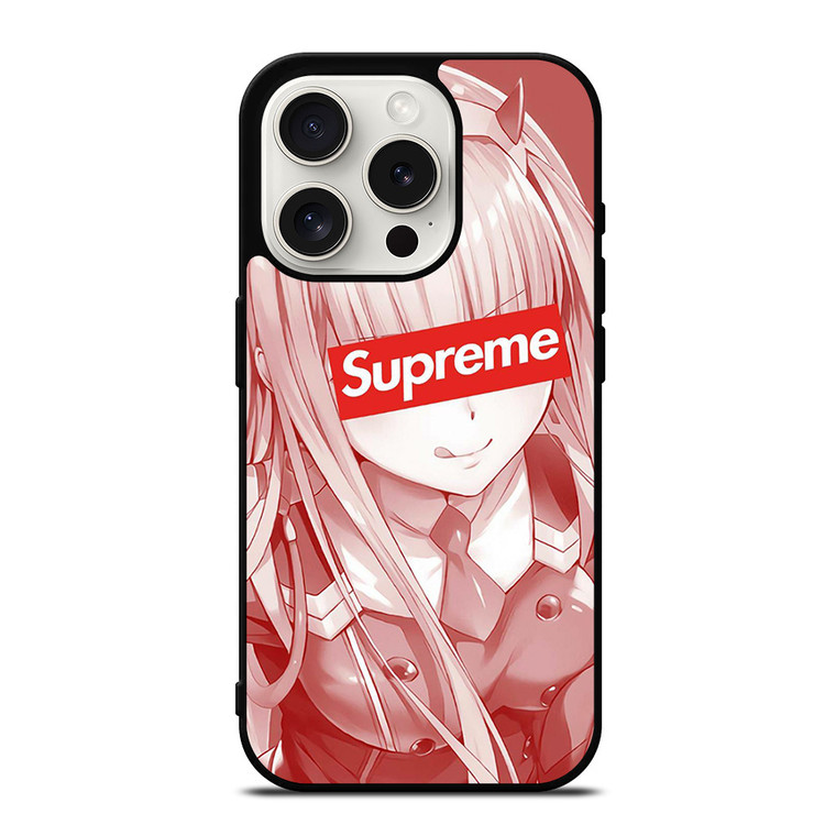ZERO TWO SUPREME ANIME iPhone 15 Pro Case Cover