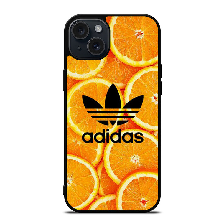 ADIDAS ORANGE iPhone 15 Plus Case Cover