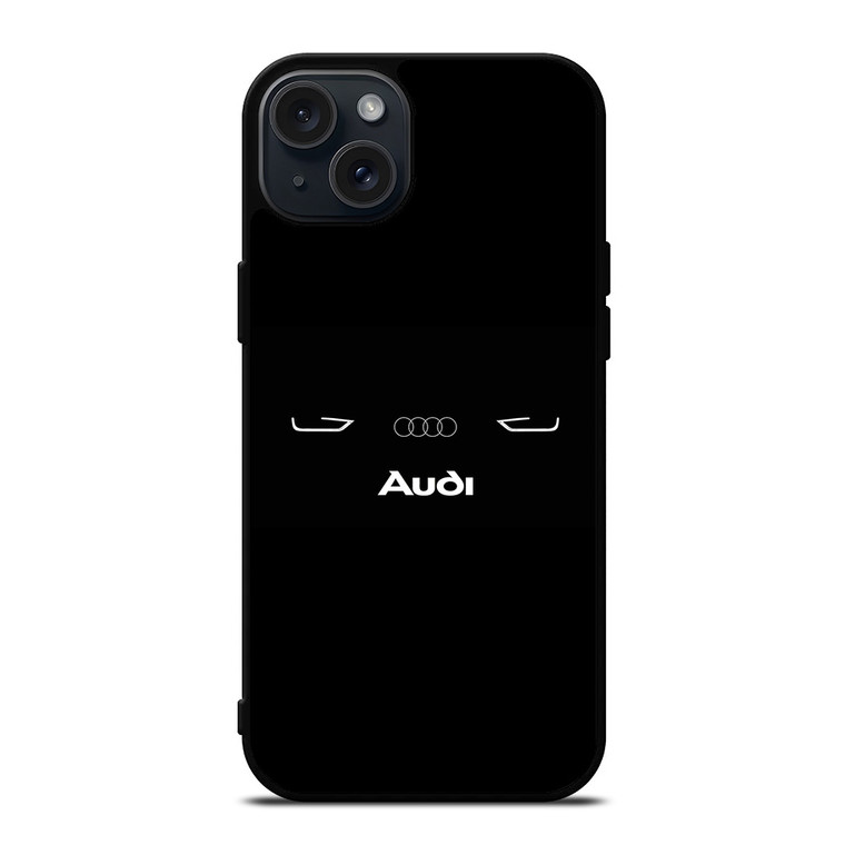 AUDI SIGN LOGO CAR iPhone 15 Plus Case Cover
