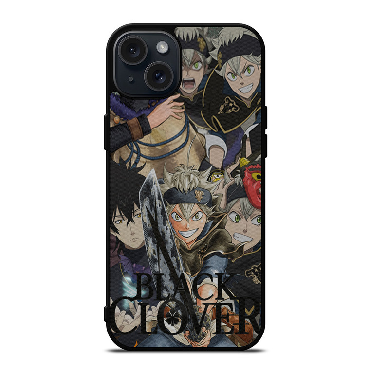 BLACK CLOVER ANIME ALL iPhone 15 Plus Case Cover