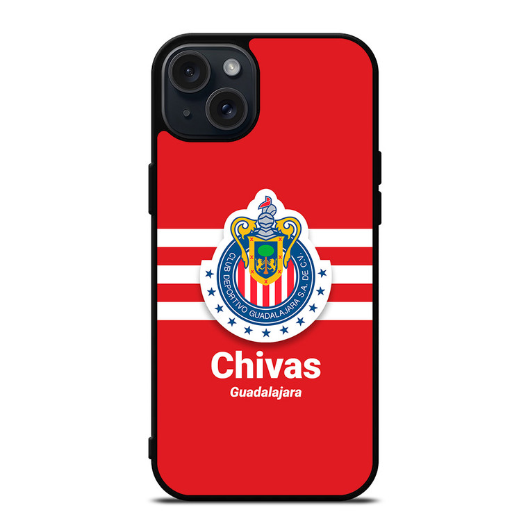 CLUB DEPORTIVO GUADALAJARA CHIVAS 6 iPhone 15 Plus Case Cover